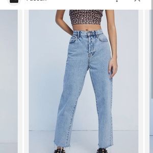 PACSUN high rise straight jeans